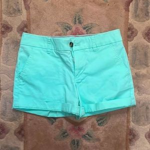Tommy Hilfiger Women’s Teal Shorts Size 0